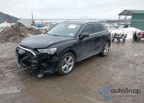 2022 Audi Q3 Premium Plus 45 Tfsi S Line Quattro Tiptronic из США, поврежденный, VIN WA1EECF3XN1064486